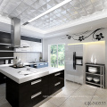 Profilé d&#39;extrusion en aluminium matériaux de construction plafond métal pour maisons modernes